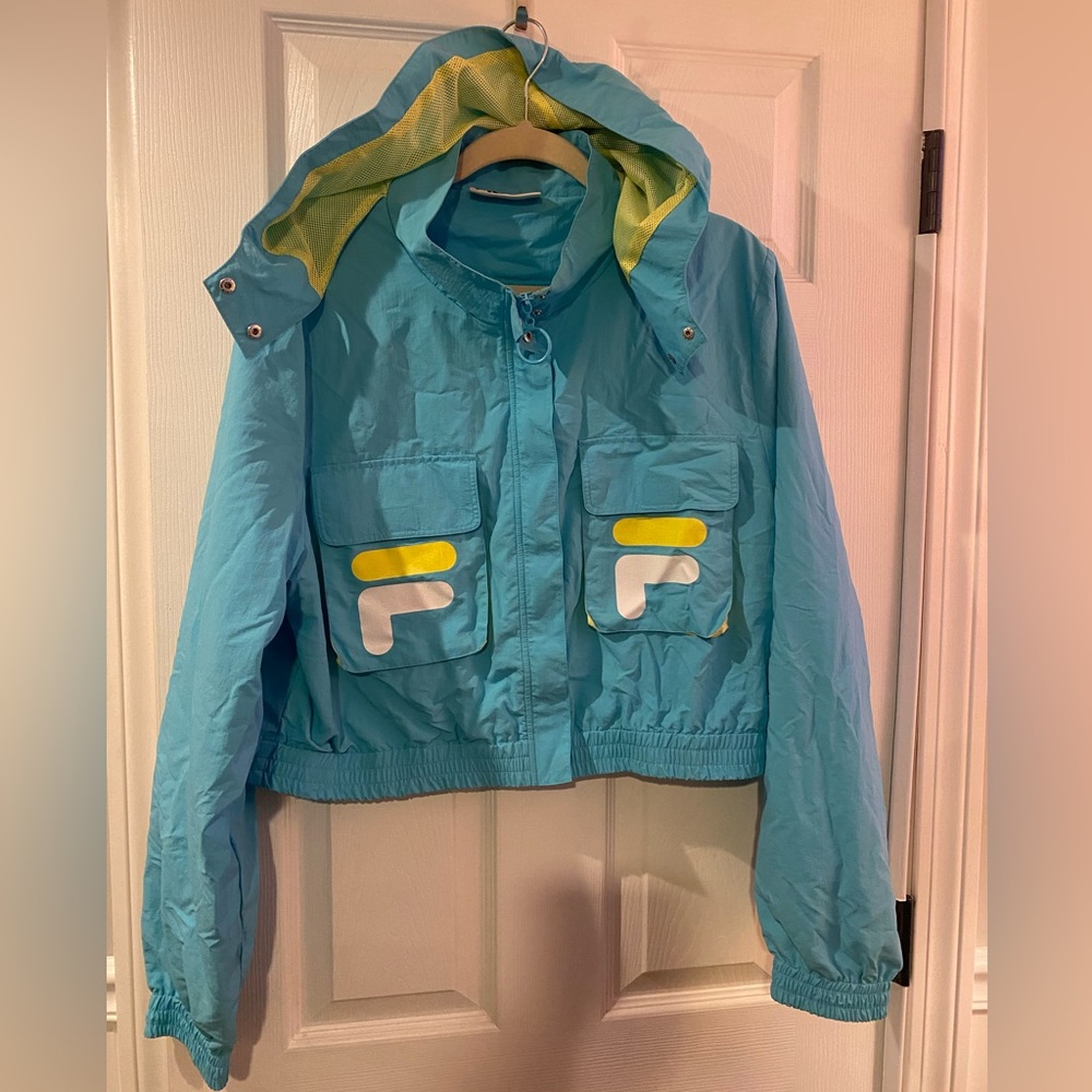 Cropped Fila Track jacket